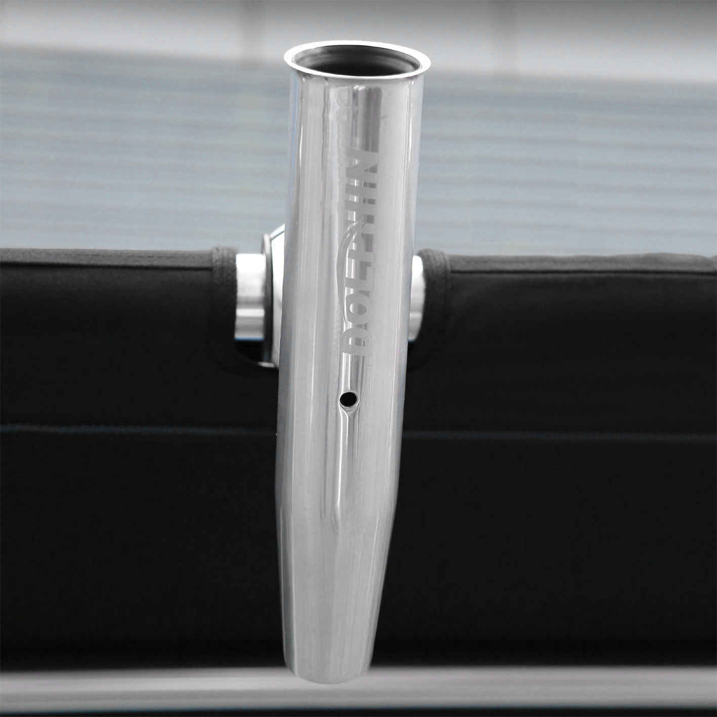 Dolphin Single Rod Holder, anodised